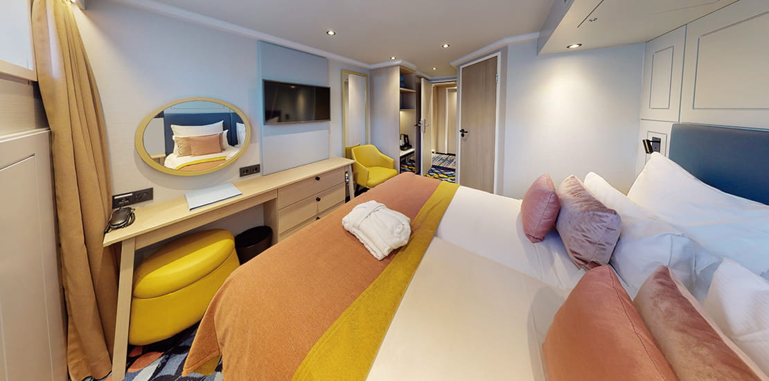 A Standard Cabin on Spirit of the Rhine